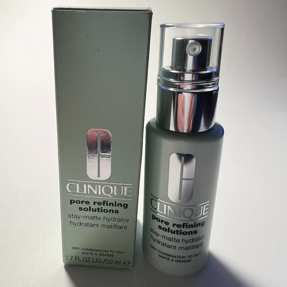Clinique Pore Refining Solutions Stay Matte Hydrator 1.7 fl oz Full Regular Size